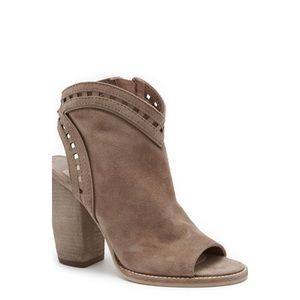 Dolce vita open toe western bootie